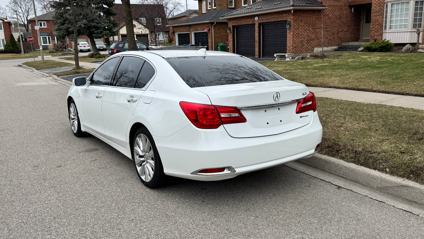 2016 Acura RLX sports hybrid tech package
