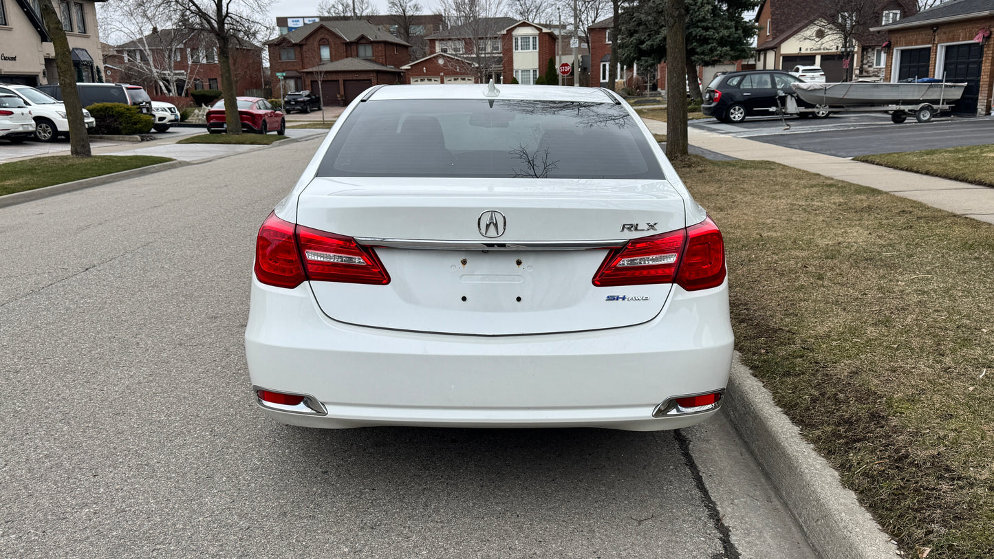 2016 Acura RLX sports hybrid tech package