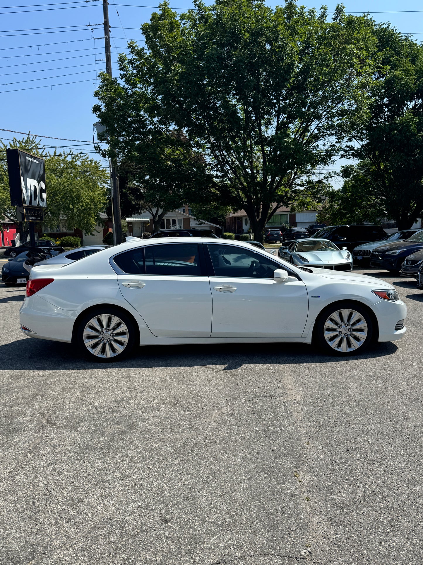 2016 Acura RLX sports hybrid tech package