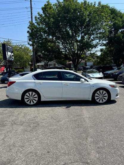2016 Acura RLX sports hybrid tech package