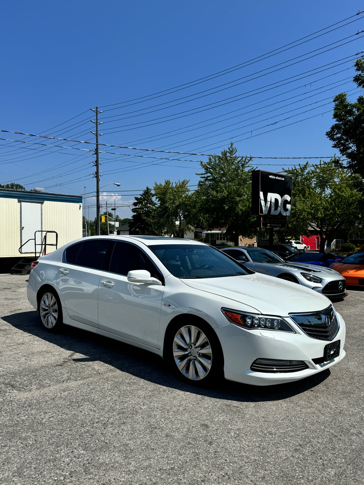 2016 Acura RLX sports hybrid tech package